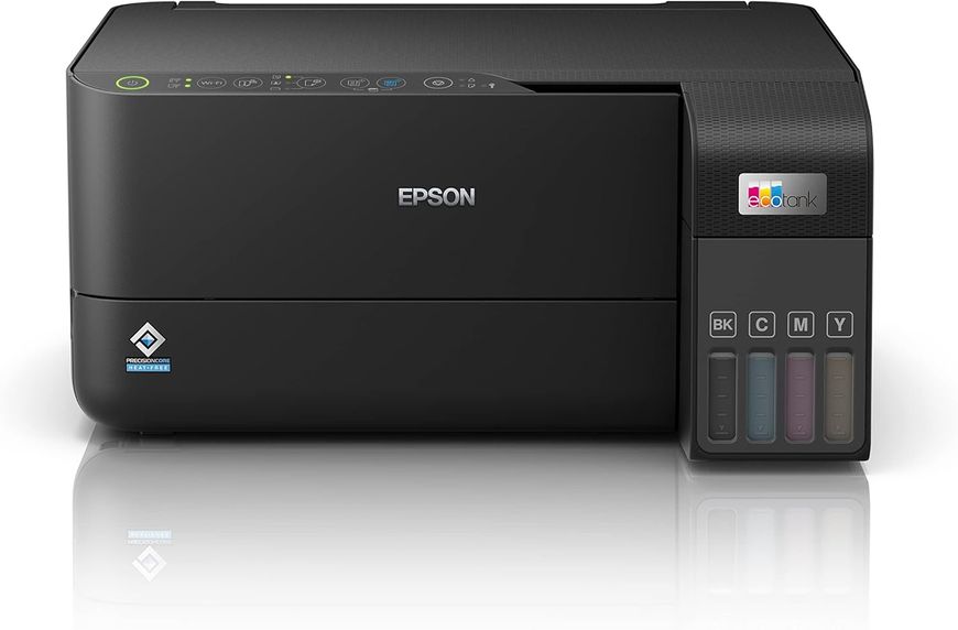 MFD Epson EcoTank L3550 All-in-One Functions: Print, Scan, Copy / Printing Method: PrecisionCore Print Head/ Printing Resolution: 4.800 x 1.200 DPI 207439 фото