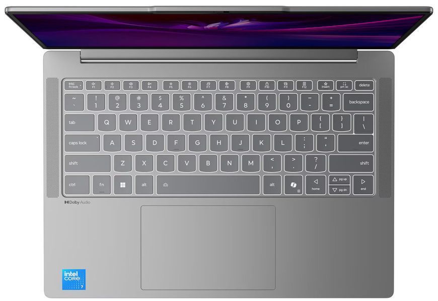 Laptop Lenovo 14.0 IdeaPad Slim 5 14IRH10R Luna Grey, Intel Core 5 210H, 16GB, 1TB, Intel Graphics, 14.0 OLED FHD (1920x1200) Glare, HDMI, 802.11ax, USB-C DP, USB-A, CR, IR FHD Webcam, No OS, 83J00019RK 235361 DOXYTERRA.md фото
