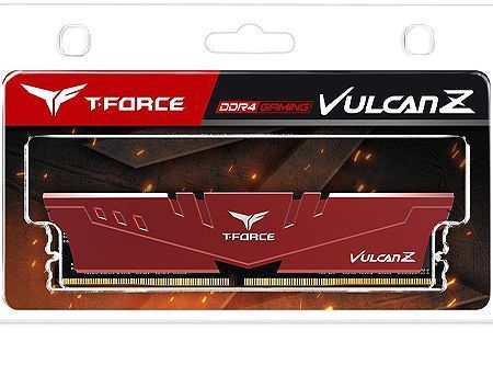 Memorie operativa 16GB DDR4 Team Group T-Force Vulcan Z Red TLZRD416G3600HC18J01 DDR4 PC4-28800 3600MHz CL18, Retail (memorie/память) 30344 DOXYTERRA.md foto