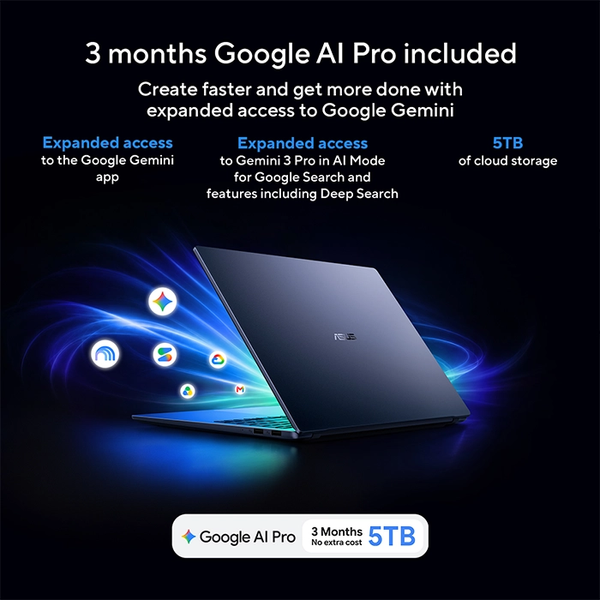 Ноутбук 14 ASUS ZenBook 14 OLED UX3480AA Arctic Blue, Intel Core Ultra 7 355 2.3-4.7Ghz/16GB LPDDR5X/SSD 512GB M.2 NVMe PCIe4.0/Intel Graphics/WiFi 6E/BT5.4/HDMI/FHD camera IR/Illum. Keyb./14 OLED 300nits HDR FullHD 16:10 (1920x1200)/Win11 UX3480AA-U1013W 33693 DOXYTERRA.md фото