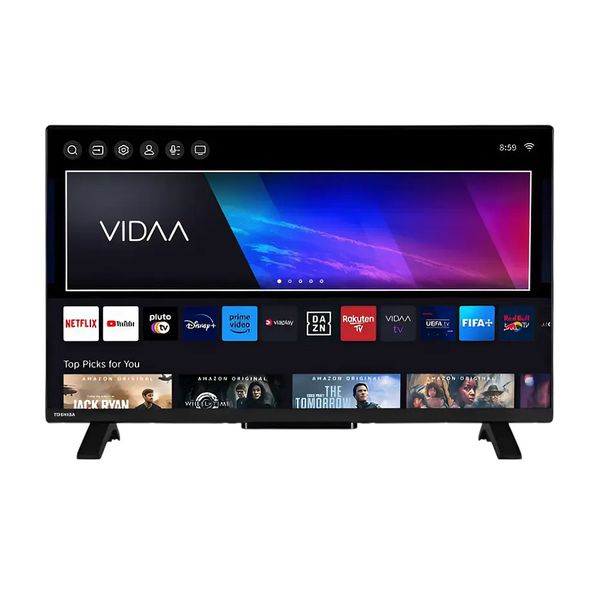 32 LED SMART TV TOSHIBA 32WV2463DG, 1368x768 HD, VIDAA OS, Black, SMART TV (VIDAA OS), 2 HDMI, 1 USB, HDR10/HLG, DVB-T/T2/C/S2, VGA, OSD Language: ENG, RO, RU, Dolby Audio Speakers 2x6W, VESA 75x75, 4.5kg BLFR 222217 фото