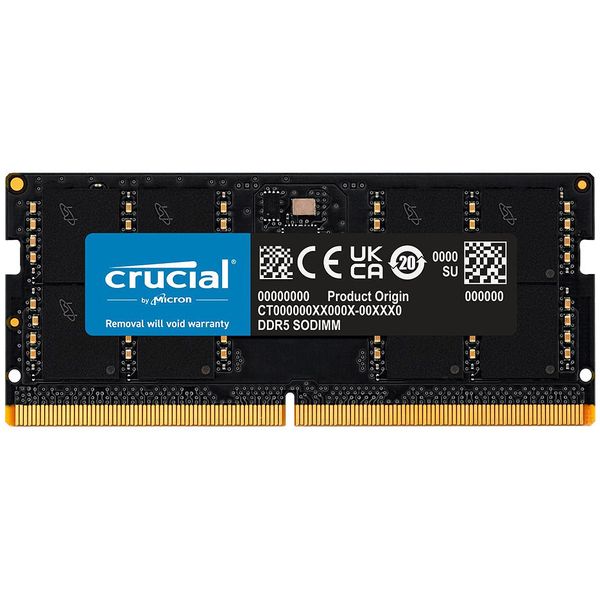 Оперативная Память 16GB SODIMM DDR5 Crucial CT16G48C40S5 PC5-38400 4800MHz CL40, 1.1V (memorie/память) 30068 фото