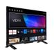 32 LED SMART TV TOSHIBA 32WV2463DG, 1368x768 HD, VIDAA OS, Black, SMART TV (VIDAA OS), 2 HDMI, 1 USB, HDR10/HLG, DVB-T/T2/C/S2, VGA, OSD Language: ENG, RO, RU, Dolby Audio Speakers 2x6W, VESA 75x75, 4.5kg BLFR 222217 фото 1