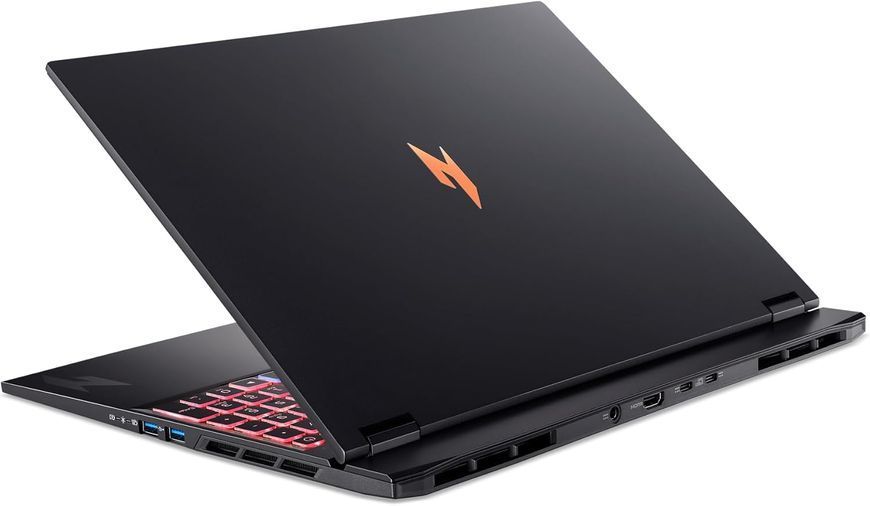 Laptop Acer 16.0 Nitro 16S AI AN16S-61 Obsidian Black, AMD Ryzen AI 7 350, 16Gb, 1Tb, GeForce RTX 5070 Ti 12Gb, 16.0 WQXGA (2560x1600) 180Hz Non-glare, HDMI, Gbit Ethernet, 802.11ax, USB4, USB-C, USB-A, CR, FHD Webcam, Linux, Illum RGB Keyb, NH.QZWEU.003 256893 DOXYTERRA.md foto