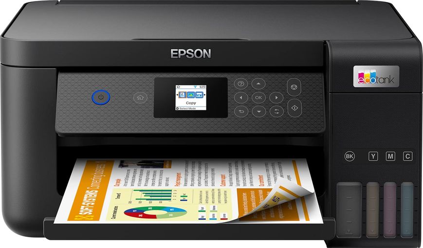 MFD Epson EcoTank L4260 All-in-One Functions: Print, Scan, Copy, Duplex, 3.7cm colour LCD screen/ Printing Method: Epson Micro Piezo print head/ Printing Resolution: 5.760 x 1.440 DPI 209564 фото