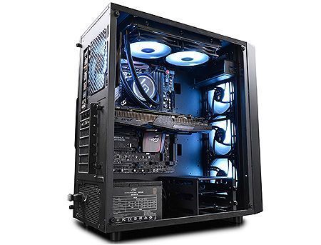 Case Middletower Deepcool E-SHIELD E-ATX/ATX Black no PSU, Side Tempered glass, 1xUSB3.0/2xUSB2.0/AudioHD x 1/Mic x 1, Included: Rear: 1x120mm fan; Optional: Front: 3x120mm or 3x140mm; Top: 2x120mm/140mm (carcasa/корпус) 26388 DOXYTERRA.md foto