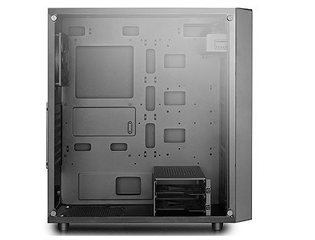Case Middletower Deepcool E-SHIELD E-ATX/ATX Black no PSU, Side Tempered glass, 1xUSB3.0/2xUSB2.0/AudioHD x 1/Mic x 1, Included: Rear: 1x120mm fan; Optional: Front: 3x120mm or 3x140mm; Top: 2x120mm/140mm (carcasa/корпус) 26388 DOXYTERRA.md foto