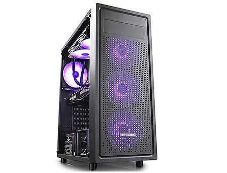 Case Middletower Deepcool E-SHIELD E-ATX/ATX Black no PSU, Side Tempered glass, 1xUSB3.0/2xUSB2.0/AudioHD x 1/Mic x 1, Included: Rear: 1x120mm fan; Optional: Front: 3x120mm or 3x140mm; Top: 2x120mm/140mm (carcasa/корпус) 26388 DOXYTERRA.md foto