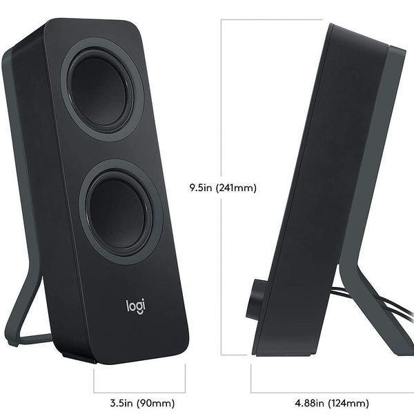 Logitech Z207 Black Bluetooth Stereo Speakers 2.0 ( RMS 5W, 2x2.5W satel.), 980-0001295 (boxe sistem acustic) 27789 DOXYTERRA.md foto