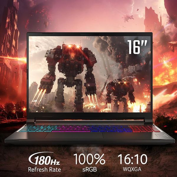 Laptop Acer 16.0 Nitro V 16S AI ANV16S-41 Obsidian Black, AMD Ryzen 7 260, 32Gb, 1Tb, GeForce RTX 5070 8Gb, 16.0 WQXGA (2560x1600) 180Hz Non-glare, HDMI, Gbit Ether, 802.11ax, USB4, USB-A, CR, HD Web, Linux, Illum RGB Keyb, NH.U02EU.002 240814 DOXYTERRA.md foto