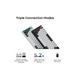 Tastatura magnetica Keychron Q6 HE QMK Wireless Custom Full-Metal Magnetic Keyboard (Q6H-M1), Carbon Black, Full Size layout, Knob, RGB Backlight, Gateron Double-Rail Magnetic Nebula Switch, Hot-Swap, 2.4GHz&Bluetooth, USB Type-C, gamer 33243 foto 12 DOXYTERRA.md