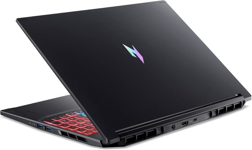 Laptop Acer 16.0 Nitro V 16S AI ANV16S-41 Obsidian Black, AMD Ryzen 7 260, 32Gb, 1Tb, GeForce RTX 5070 8Gb, 16.0 WQXGA (2560x1600) 180Hz Non-glare, HDMI, Gbit Ether, 802.11ax, USB4, USB-A, CR, HD Web, Linux, Illum RGB Keyb, NH.U02EU.002 240814 DOXYTERRA.md foto