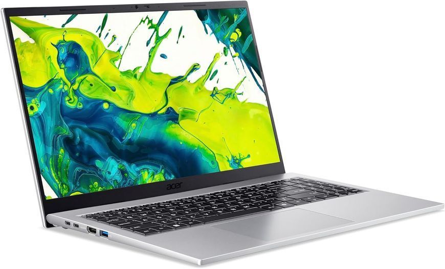 Laptop Acer 16.0 Aspire Go 16 AG16-71P Pure Silver, Intel Core 9 270H, 16Gb, 512Gb, Intel Graphics, 16.0 WUXGA (1920x1200) AG, HDMI, 802.11ax, USB-C, USB-A, FHD Web, Linux, Illum Keyb, NX.JV0EU.007 257062 DOXYTERRA.md фото