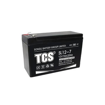 Аккумуляторная батарея UPS 12V/ 7.0AH TCS, SL12-7 (12V7Ah/20HR) 31609 фото