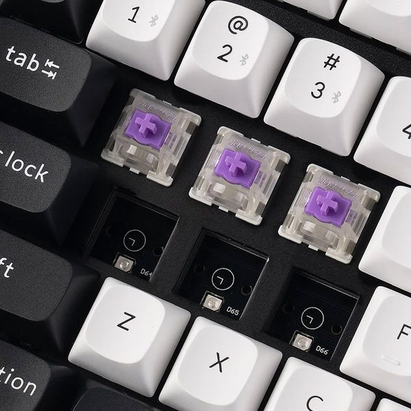 Клавиатура Keychron Q6 HE QMK Wireless Custom Full-Metal Mechanical Keyboard (Q6H-P1), Shell White, Full Size layout, Knob, RGB Backlight, Gateron Double-Rail Magnetic Nebula Switch, Hot-Swap, 2.4GHz&Bluetooth, USB Type-C, gamer 33244 DOXYTERRA.md фото