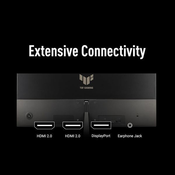 Монитор 23.8 ASUS TUF Gaming VG249Q5R, Black, IPS, 1920x1080, 200Hz,Adaptive-Sync, 1msGTG, 300cd, CR1000:1, HDR10, HDMI+DP, Speakers 248591 DOXYTERRA.md фото
