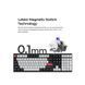 Клавиатура Keychron Q6 HE QMK Wireless Custom Full-Metal Mechanical Keyboard (Q6H-P1), Shell White, Full Size layout, Knob, RGB Backlight, Gateron Double-Rail Magnetic Nebula Switch, Hot-Swap, 2.4GHz&Bluetooth, USB Type-C, gamer 33244 фото 7 DOXYTERRA.md