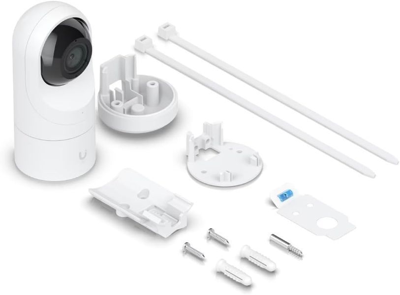Камера Ubiquiti UniFi Video Camera G5 Flex UVC-G5-Flex, Resolution 4K 2688x1512, 30 FPS, 5-Megapixel CMOS Sensor, Microphone, Table/Wall/Ceiling/Pole Mount, IPX4 (While Covered), 10/100 MbE RJ45 port, 802.3af PoE, IR LED illumination and IR cut filter 32497 DOXYTERRA.md фото