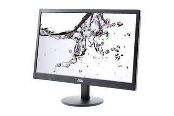 18.5 AOC LED E970SWN Black (5ms, 20M:1, 200cd, 1366x768, 90°/65°, VGA, VESA) AOC e970Swn foto