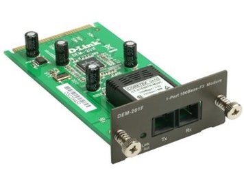 D-Link DEM-201F 1-port 100BASE-FX (SC) multi-mode fiber module, up to 2km (modul pentru comutatoarele DES-3018,3026 pentru cablu optic /модуль для коммутаторов DES-3018/3026 для многомодового оптического кабеля) 13339 фото