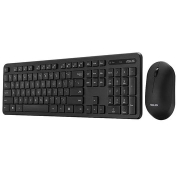 Клавиатура + мышь ASUS CW100 Black Wireless Keyboard and Mouse Set, Wireless RF 2.4GHz, USB nano-transceive 90XB0700-BKM050 (ASUS) (set fara fir tastatura+mouse/беспроводная клавиатура+мышь в комплекте) 31157 фото