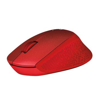 Mouse Logitech M330 Silent Plus Wireless Red, Optical Mouse for Notebooks, nano receiver, 910-004911 29640 foto