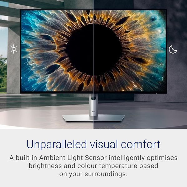 Monitor 27 DELL UltraSharp U2724D Silver, IPS, 2560x1440 WQHD, 120Hz, 5ms, 350cd, HDMI+DP+USB+TypeC, Pivot 214095 DOXYTERRA.md фото