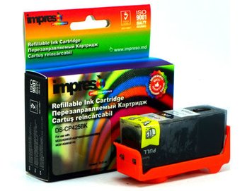 Impreso IMP-DS-CP425BK Black Refillable Canon iP4840/4940/ MG5140/5240/ 5340/6140/ 6240/8140/ 8240/MX714/ 884/894/ iX6540, w/chip (18ml) (cartus/картридж) 20732 фото