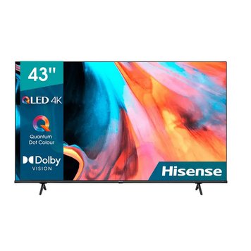 43 LED SMART TV Hisense 43E7NQ, QLED, 3840x2160 UHD Quantum Dot Display, VIDAA OS, Black, VA, DLED, 120 Hz, SMART TV (VIDAA U OS), 4 HDMI 2.0, 2 USB, Dolby Vision, HDR10+, HLG, Wi-Fi (802.11ac, dual-band (2.4G and 5G), DVB-T/T2/C/S2, OSD Language: ENG, RU 222174 фото