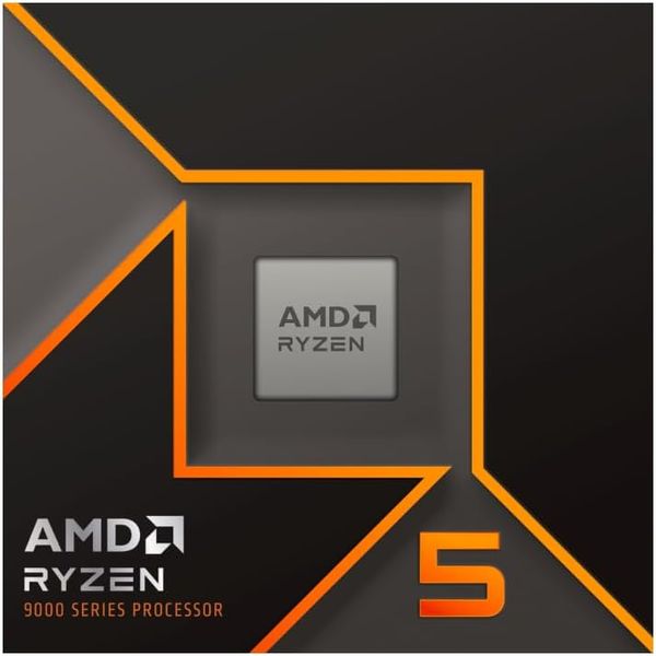 Процессор CPU AMD Ryzen 5 9600X 6-Core, 12 Threads, 3.9-5.4GHz, Unlocked, AMD Radeon Graphics, 6MB L2 Cache, 32MB L3 Cache, AM5, No Cooler, BOX (100-100001405WOF) 32137 фото