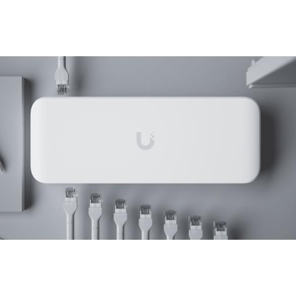 Ubiquiti UniFi GbE PoE Switch 8-ports (USW-ULTRA) 42W, 7 PoE+ & 1 PoE++ input, Non-Blocking Throughput: 8 Gbps, Switching Capacity: 12 Gbps, DC Input, PoE 33776 DOXYTERRA.md фото