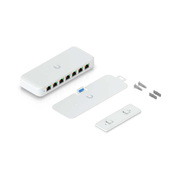 Ubiquiti UniFi GbE PoE Switch 8-ports (USW-ULTRA) 42W, 7 PoE+ & 1 PoE++ input, Non-Blocking Throughput: 8 Gbps, Switching Capacity: 12 Gbps, DC Input, PoE 33776 DOXYTERRA.md фото