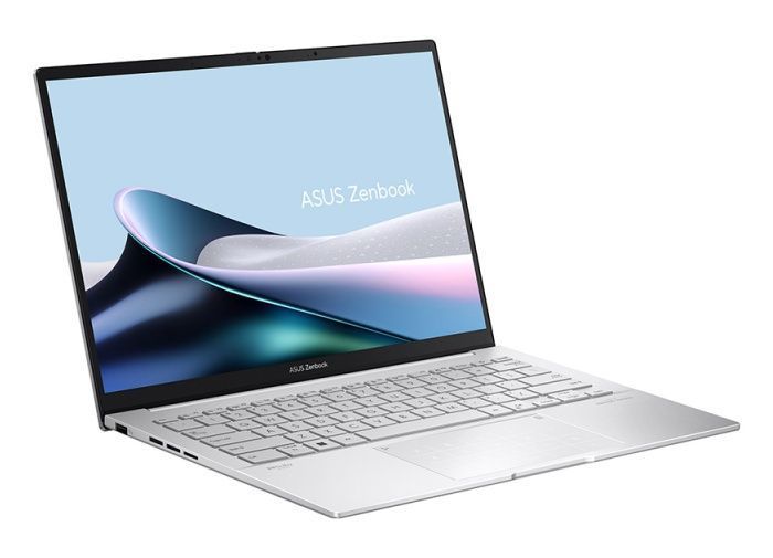 Ноутбук ASUS 14.0 Zenbook 14 UX3405CA Foggy Silver, Intel Core Ultra 9 285H, 32Gb, 1Tb, 14.0 OLED 3K (2880x1800) AG, Intel Arc Graphics, HDMI, 802.11be, TB4, USB-A, IR FHD Web, No OS, Illum Keyb, Sleeve, UX3405CA-ST1109 251225 DOXYTERRA.md фото