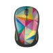 Мышь Trust Yvi FX Wireless Mouse - Geometrics, LED illumination in continuously changing colours, 8m 2.4GHz, Micro receiver, 800-1600 dpi, 4 button, Rubber sides for comfort and grip, USB, TR-22337-03 30287 фото 1