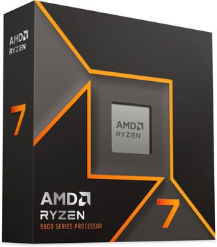 Procesor CPU AMD Ryzen 7 9700X 8-Core, 16 Threads, 3.8-5.5GHz, Unlocked, AMD Radeon Graphics, 8MB L2 Cache, 32MB L3 Cache, AM5, No Cooler, BOX (100-100001404WOF) 32138 foto