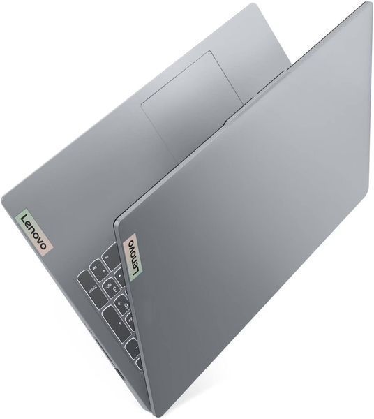 Laptop Lenovo 15.6 IdeaPad Slim 3 15AMN8 Arctic Grey, AMD Ryzen 5 7520U, 16Gb, 512Gb, AMD Radeon Graphics, 15.6 IPS FHD (1920x1080) Non-glare, HDMI, 802.11ax, USB-C, USB-A, CR, FHD Web, No OS, 82XQ00JPRK 246935 DOXYTERRA.md фото