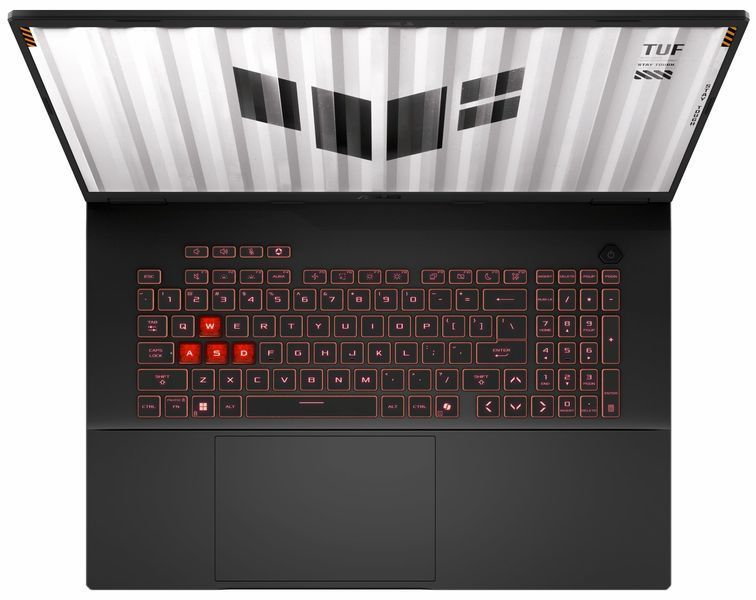 Laptop 18 ASUS TUF Gaming A18 FA808UM, AMD Ryzen 7 260 3.8-5.1GHz/16GB DDR5/1TB PCIe 4.0 NVMe/GeForce RTX5060 8GB GDDR7/WiFi 6E 802.11ax/BT5.3/2.5G LAN/HDMI/1080P Cam/Backlit RGB Keyb./18 IPS 144Hz 3ms FullHD+ (1920x1200)/No OS FA808UM-S8063 32739 DOXYTERRA.md foto