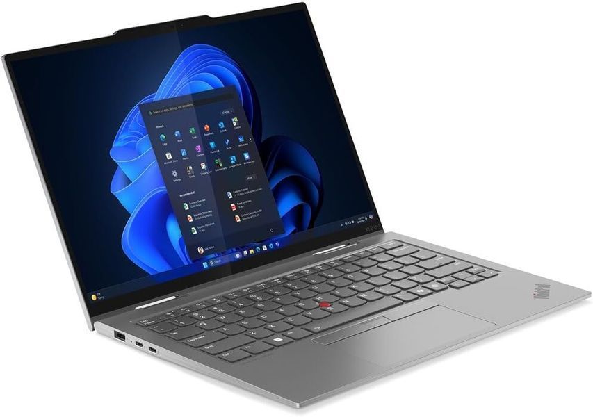 Laptop Lenovo 14.0 ThinkPad X1 2-in-1 Gen 10 Grey, Intel Core Ultra 7 258V, 32Gb, 512Gb, Intel Arc Graphics, 14.0 OLED 2.8K (2880x1800) Touch Non-glare, HDMI, 802.11be, USB-C TB4, USB-A, IR 8MP Web, FP, Win11 Pro, Illum Keyb, Yoga Pen, 21NU0021FW 245607 DOXYTERRA.md foto