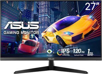 Monitor 27 ASUS VY279HGR Black, IPS, 1920x1080 FHD, Adaptive-Sync, 120Hz, 1msMPRT, 250cd, CR1500:1, D-Sub+HDMI 248586 DOXYTERRA.md foto