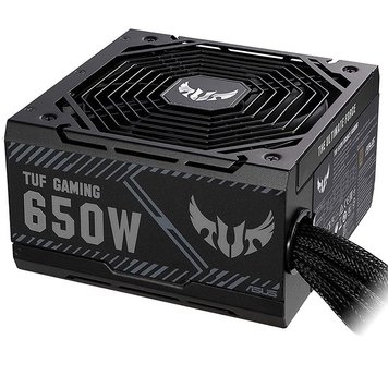 Блок питания 650W ATX Power supply ASUS TUF-GAMING-650B, 650W, 80 Plus Bronze, EPS12V, Military-grade Certification, Dual ball Fan Bearings, Protective PCB Coating, 135mm Axial-tech Fan, 0dB Technology, Sleeved Cables (sursa de alimentare/блок питания) 29632 фото