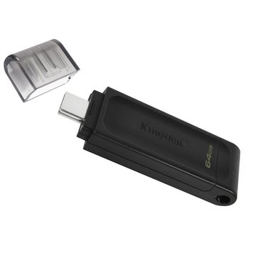 64GB USB Flash Drive Kingston DT70/64GB DataTraveler 70, USB Type-C 3.2 (memorie portabila Flash USB/внешний накопитель флеш память USB) 29220 фото