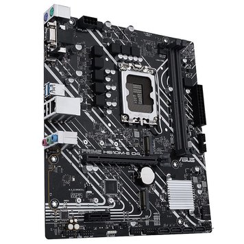 Материнская плата ASUS PRIME H610M-K D4 Intel H610, LGA1700, Dual DDR4 3200MHz, PCI-E 4.0 x16, D-Sub/HDMI, USB3.2, SATA 6 Gbps, M.2 slot, PCIe 3.0 x4 mode, SB 8-Ch., GigabitLAN, LED lighting 30637 фото