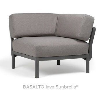 Nardi MAXIMO ELEMENTO ANGOLO BASALTO lava Sunbrella 40184.25.215 31958 DOXYTERRA.md foto