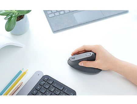 Logitech MX Vertical Ergonomic Mouse for Stress Injury Care, 910-005448 24914 DOXYTERRA.md фото