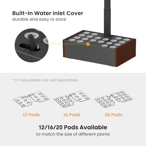 Lumi HGS02-2CD Indoor Gardening System with Advanced Control Panel 32031 фото