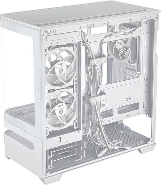 Carcasa Case Micro ATX ASUS Prime AP202 ARGB White no PSU, Curved Tempered Glass Panel,  3 x ARGB Fans 120mm, 2xUSB 3.2 Gen1, USB 3.2 Gen2 Type C, Audio-out&Mic AP202/WT/TG/ARGB// 33129 DOXYTERRA.md foto