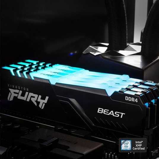 Impact 32gb Dual Channel Hyperx Fury Ddr4 Xmp At 3200mhz Kingston