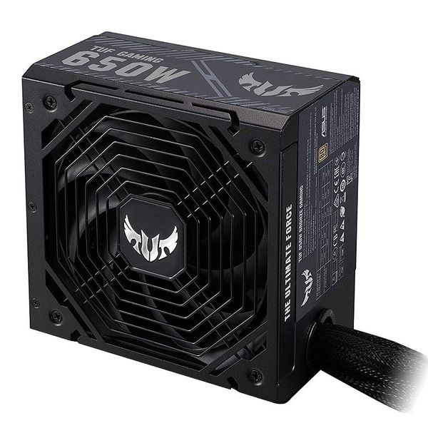 Блок питания 650W ATX Power supply ASUS TUF-GAMING-650B, 650W, 80 Plus Bronze, EPS12V, Military-grade Certification, Dual ball Fan Bearings, Protective PCB Coating, 135mm Axial-tech Fan, 0dB Technology, Sleeved Cables (sursa de alimentare/блок питания) 29632 фото