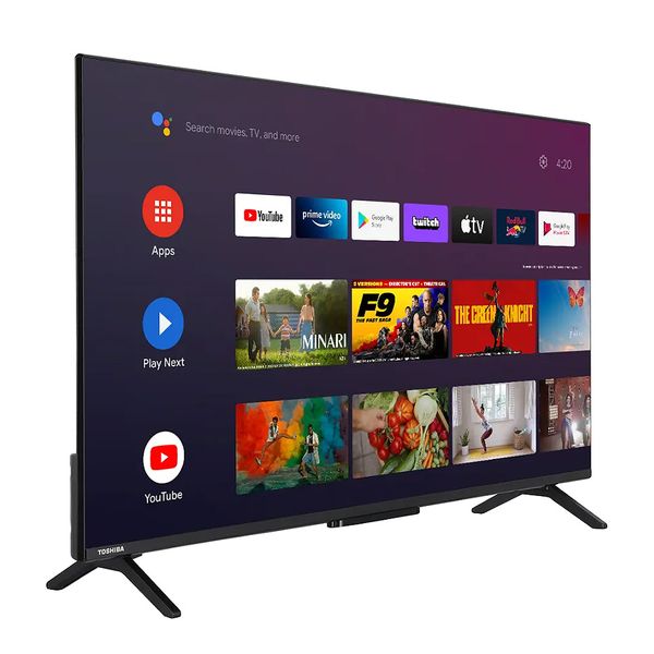 50 LED SMART TV TOSHIBA 50QA2363DG, QLED 3840x2160 UHD, Android TV, Black, SMART TV (Android TV 11), 3 HDMI, 2 USB, Super Resolution, Tru Microdimming, Dolby Vision, DVB-T/T2/C/S2, Optical input, Headphone jack 3.5 mm, OSD Language: ENG, RO, RU, Dolby Atm 213928 фото