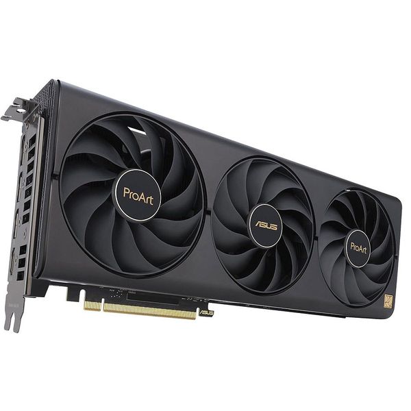 ASUS PROART-RTX4080S-O16G, GeForce RTX4080 SUPER 16GB GDDR6X, 256-bit, GPU/Mem speed 2640/23Gbps, PCI-Express 4.0, HDMI 2.1a/3xDisplay Port 1.4a (placa video/видеокарта) 31847 foto